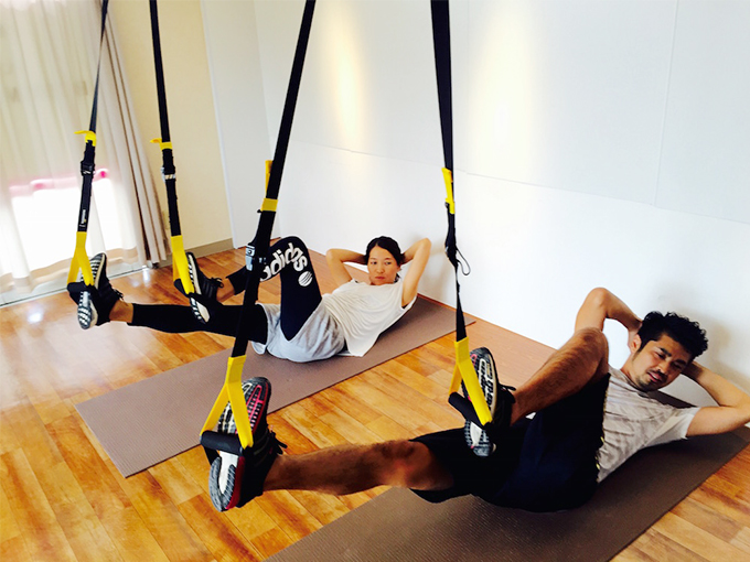 TRXトレーニング